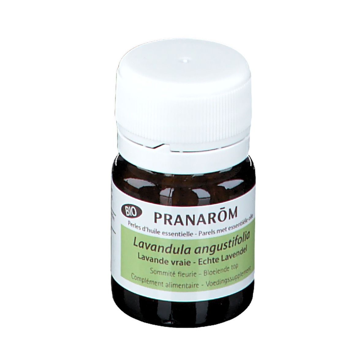 PRANARÔM - Perles De Lavande Vraie - Mini-Capsules Bio Prédosées À L’Huile Essentielle - Sommeil & Équilibre Émotionnel - 100 % Pure Et Naturelle - HECT - 60 Perles