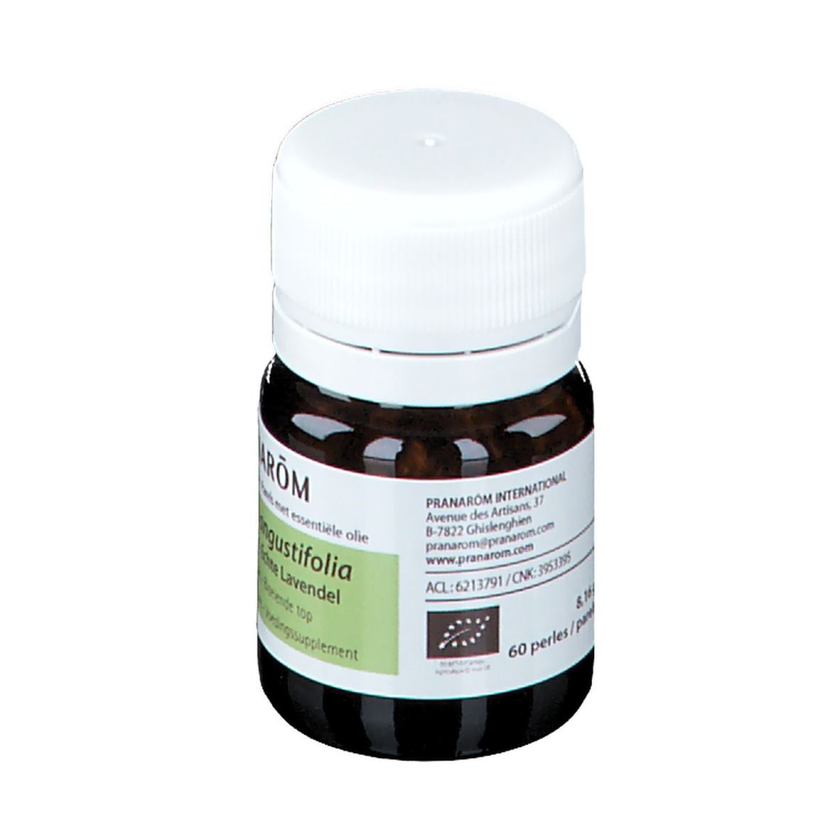 PRANARÔM - Perles De Lavande Vraie - Mini-Capsules Bio Prédosées À L’Huile Essentielle - Sommeil & Équilibre Émotionnel - 100 % Pure Et Naturelle - HECT - 60 Perles