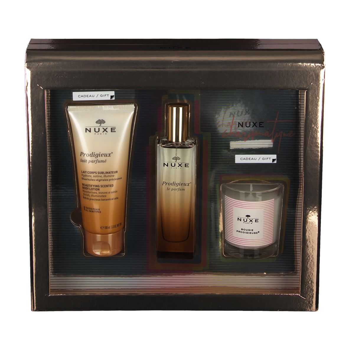 NUXE Prodigieux ® Set Bodylotion + Parfum + Duftkerze