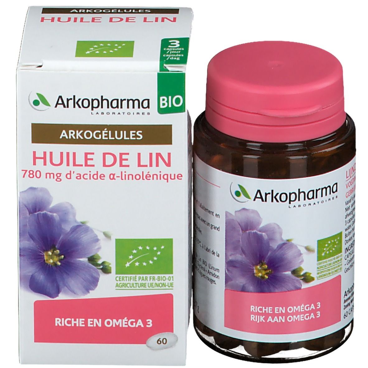 Arkopharma Arkocaps® Leinsamenöl Bio