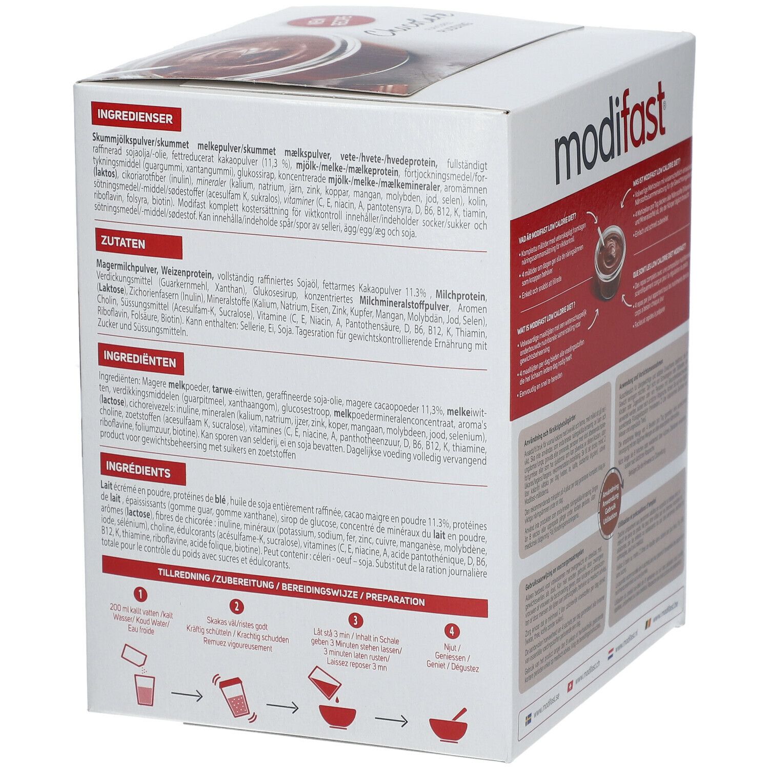 modifast® TOTAL DIET REPLACEMENT FOR WEIGHT CONTROL Pudding Chocolat