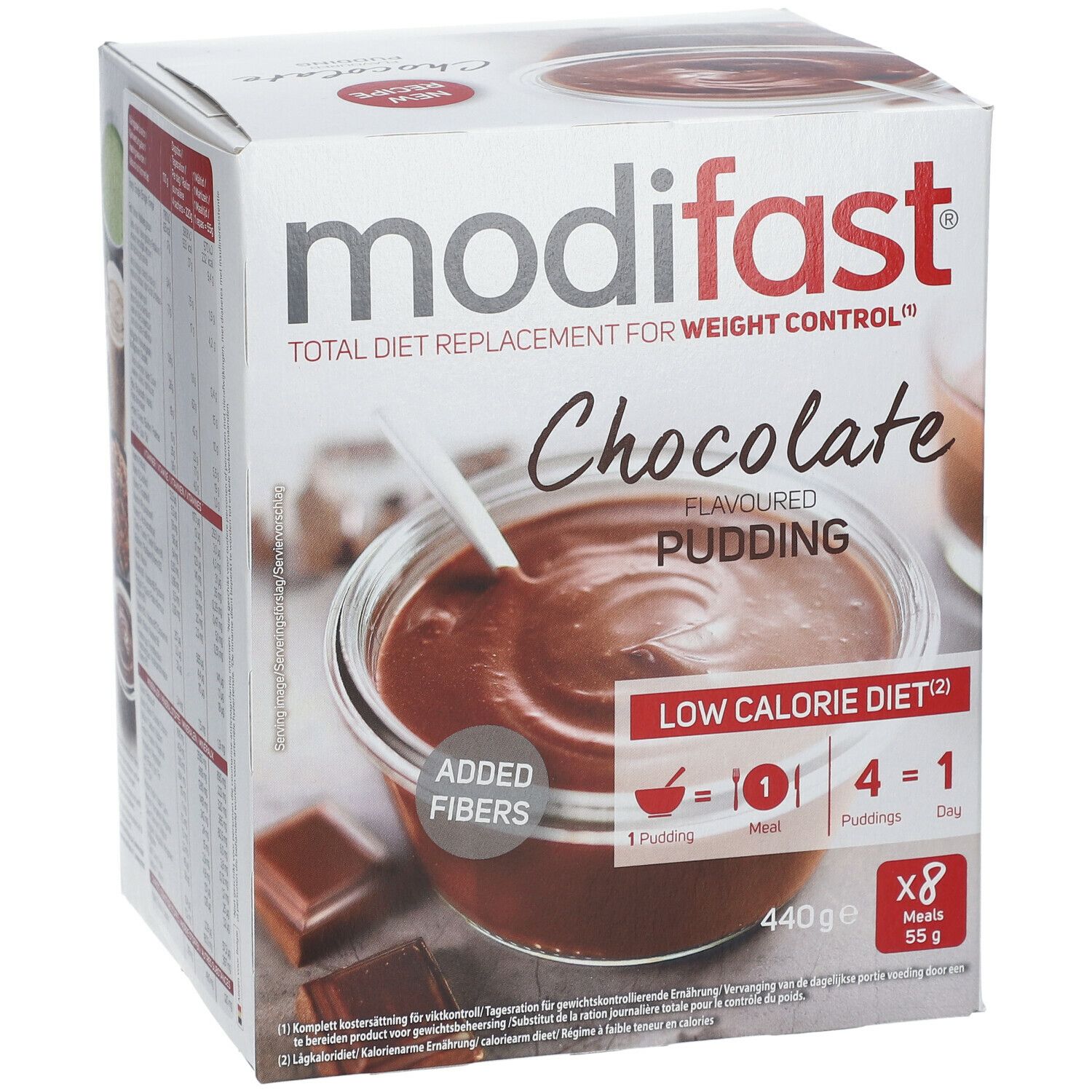 modifast® TOTAL DIET REPLACEMENT FOR WEIGHT CONTROL Pudding Chocolat