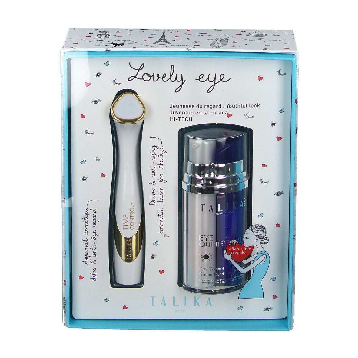TALIKA SET TIME CONTROL + + TALIKA Eye Quintessence®