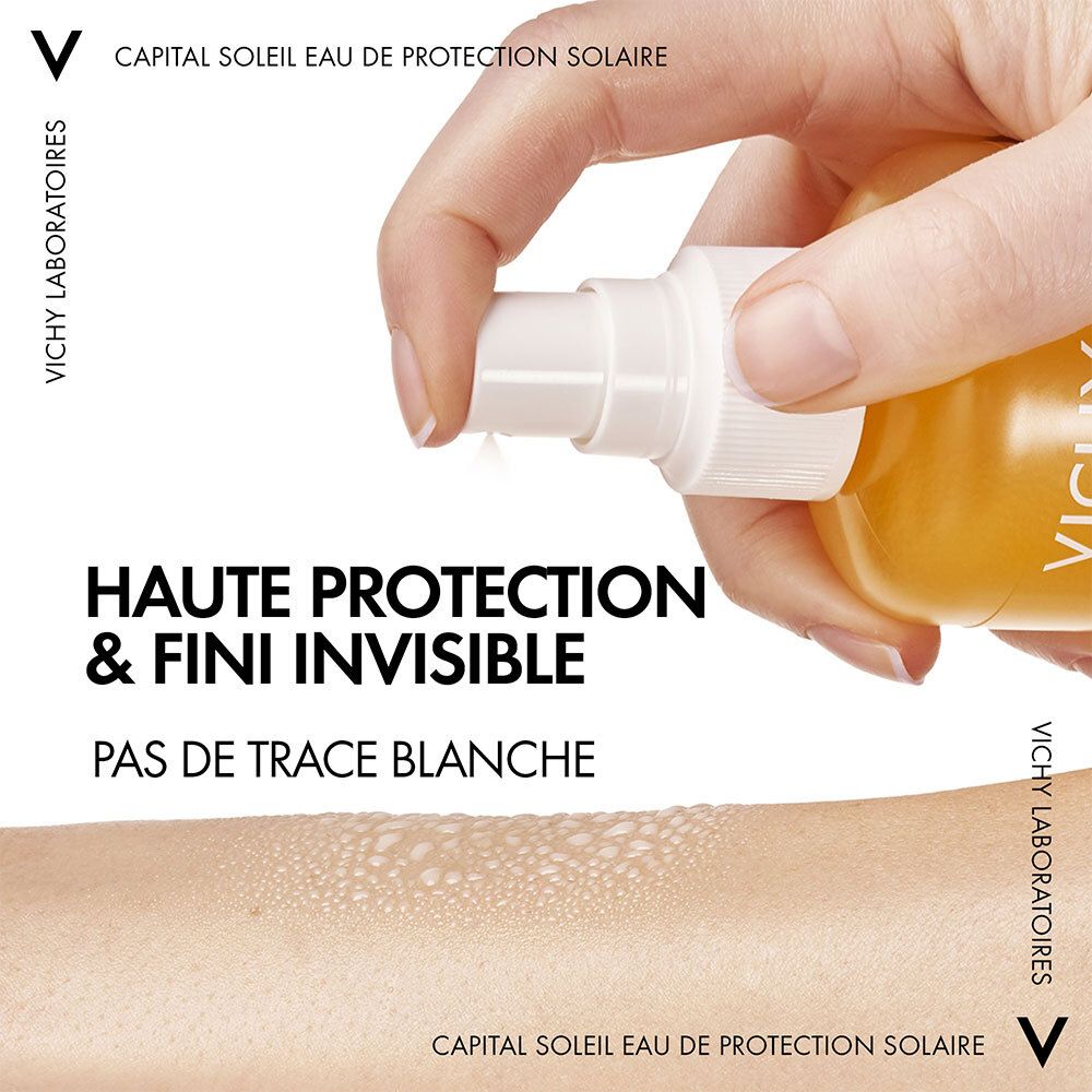 Capital Soleil Eau de protection solaire hâle sublimé SPF50