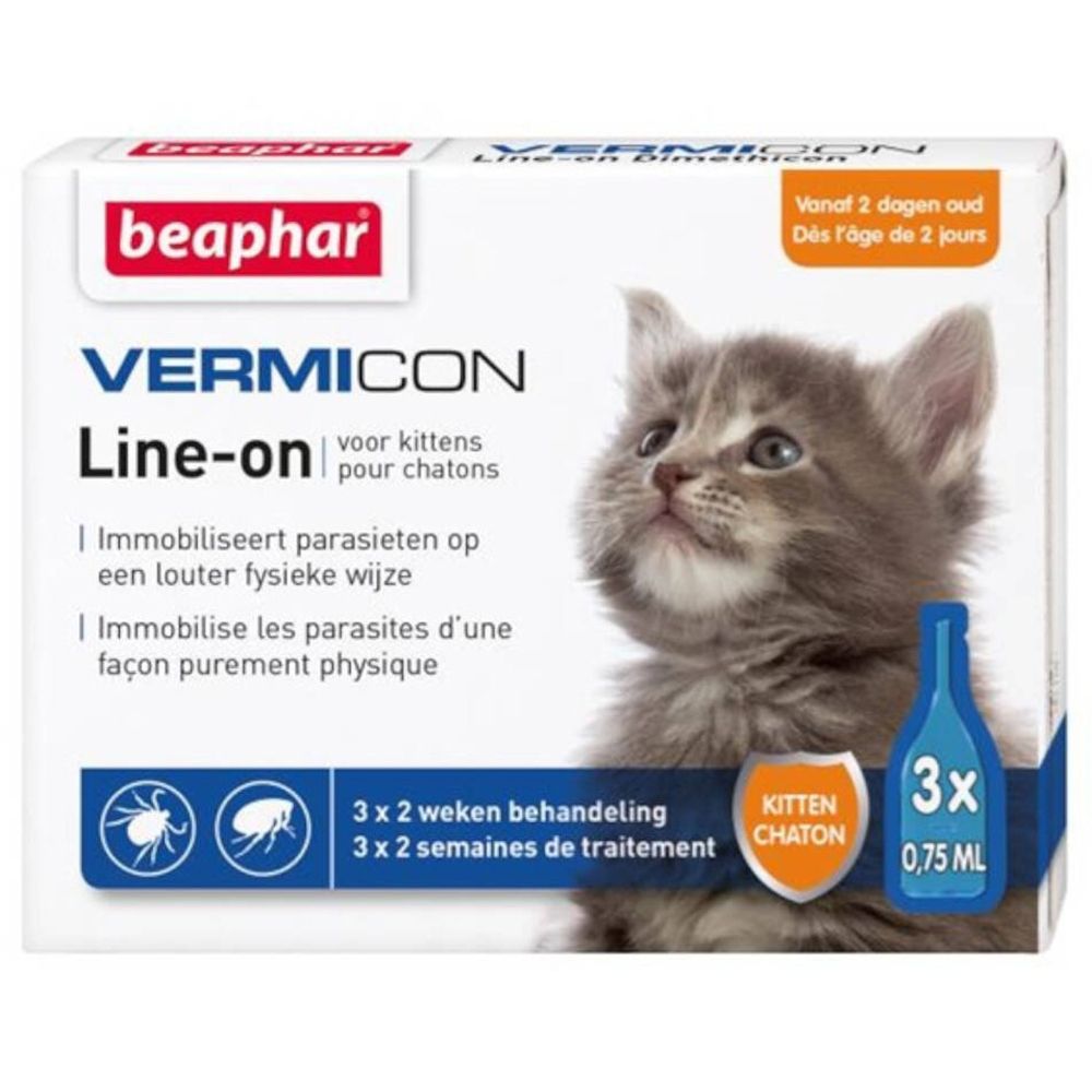 bearphar® VERMICON Line-On Dimethicon für Kitten ab 2 Tage