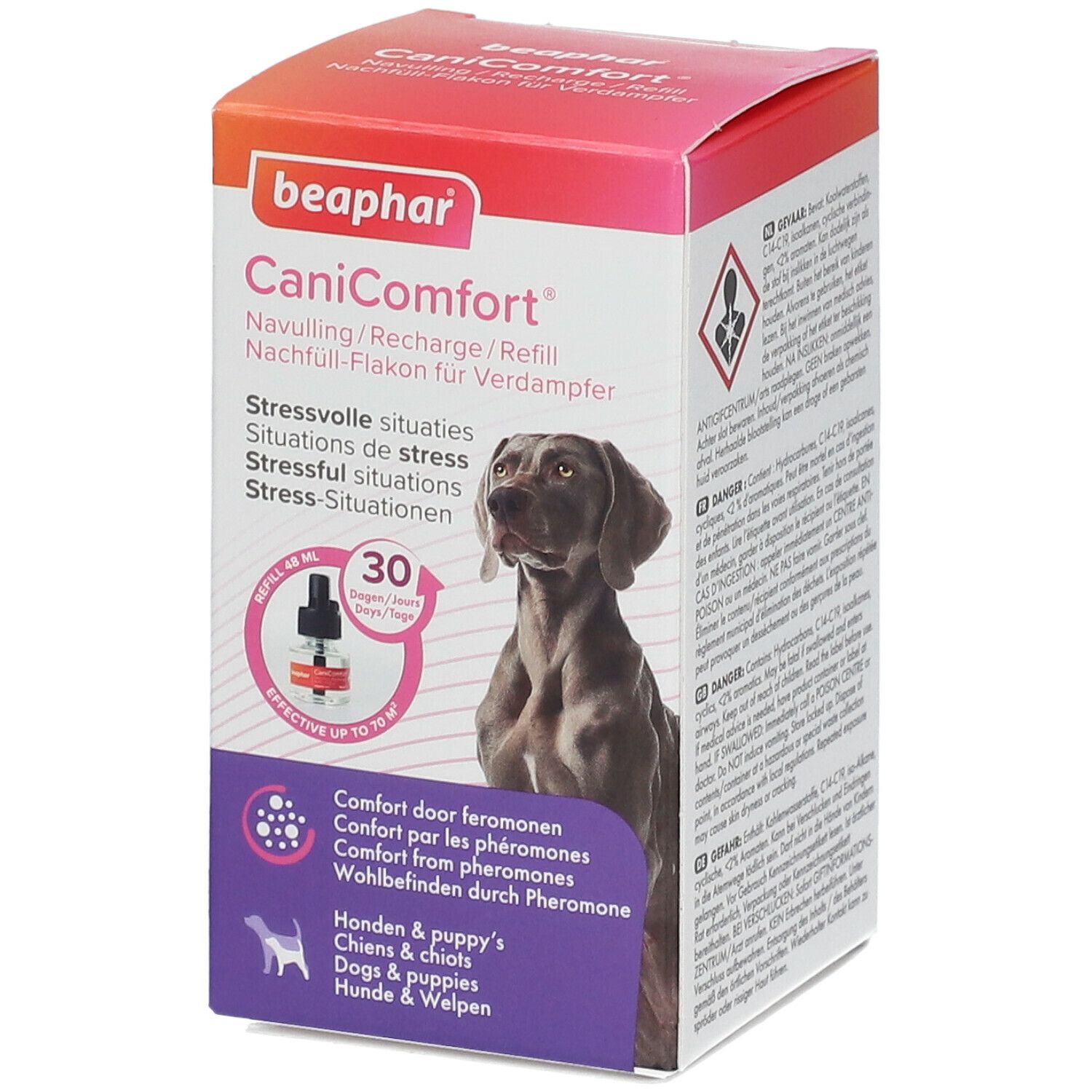 BEAPHAR® CaniComfort®, Spray apaisant en recharge pour chiens