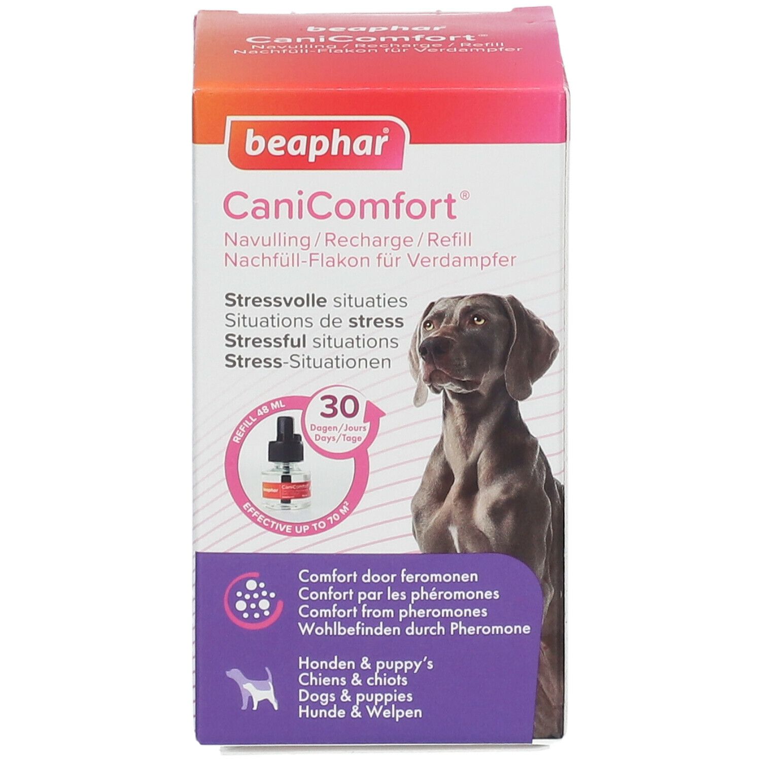 BEAPHAR® CaniComfort®, Spray apaisant en recharge pour chiens