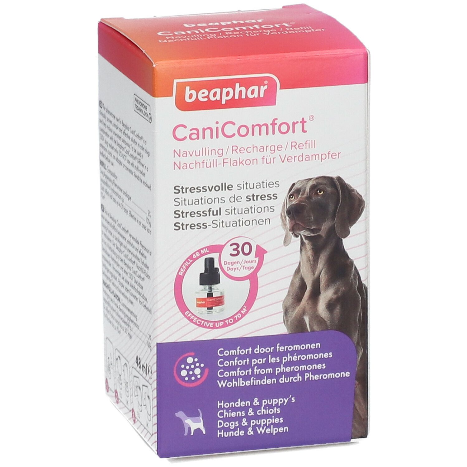 BEAPHAR® CaniComfort®, Spray apaisant en recharge pour chiens