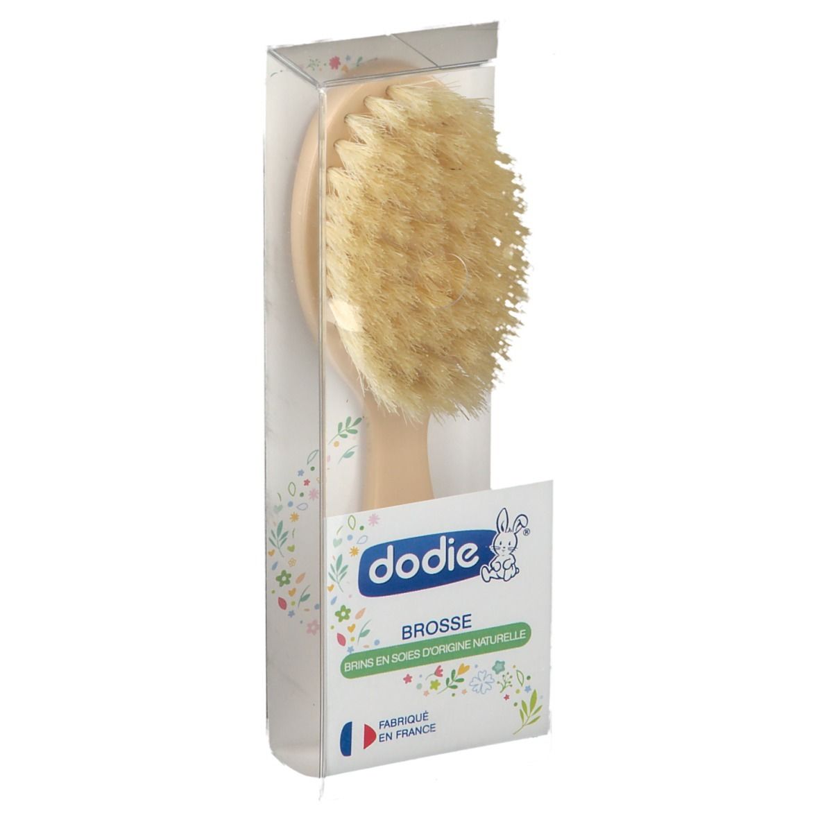 dodie® Bébé Brosse à Cheveux Soie Naturelle