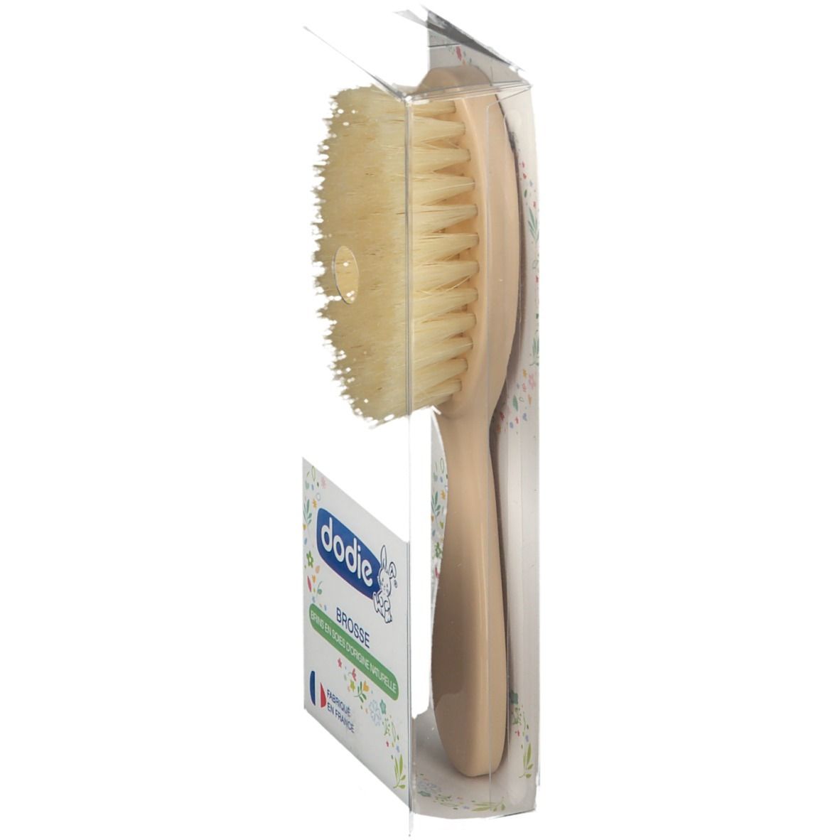 dodie® Bébé Brosse à Cheveux Soie Naturelle