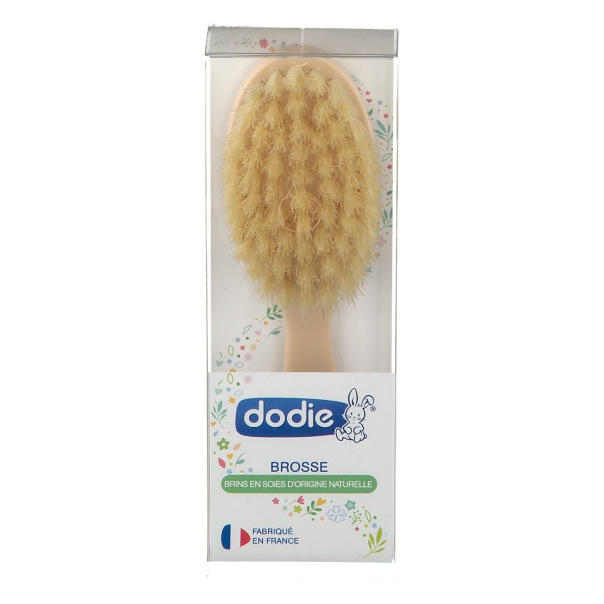 dodie® Bébé Brosse à Cheveux Soie Naturelle