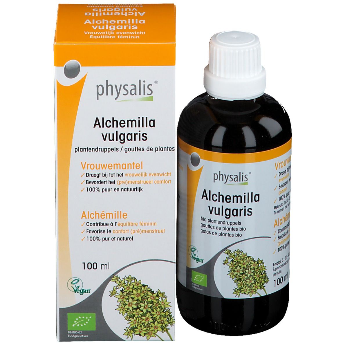 physalis® Alchemilla vulgaris Gouttes de plantes Bio