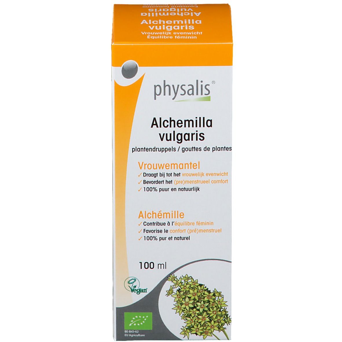 physalis® Alchemilla vulgaris Gouttes de plantes Bio