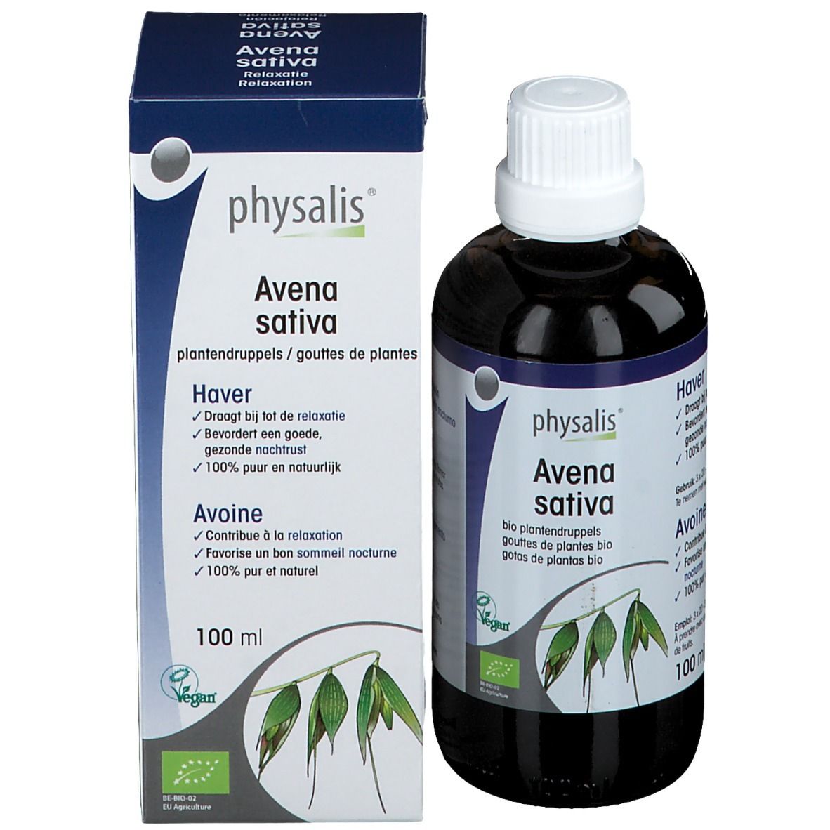 physalis®  Avena sativa Gouttes de plantes Bio