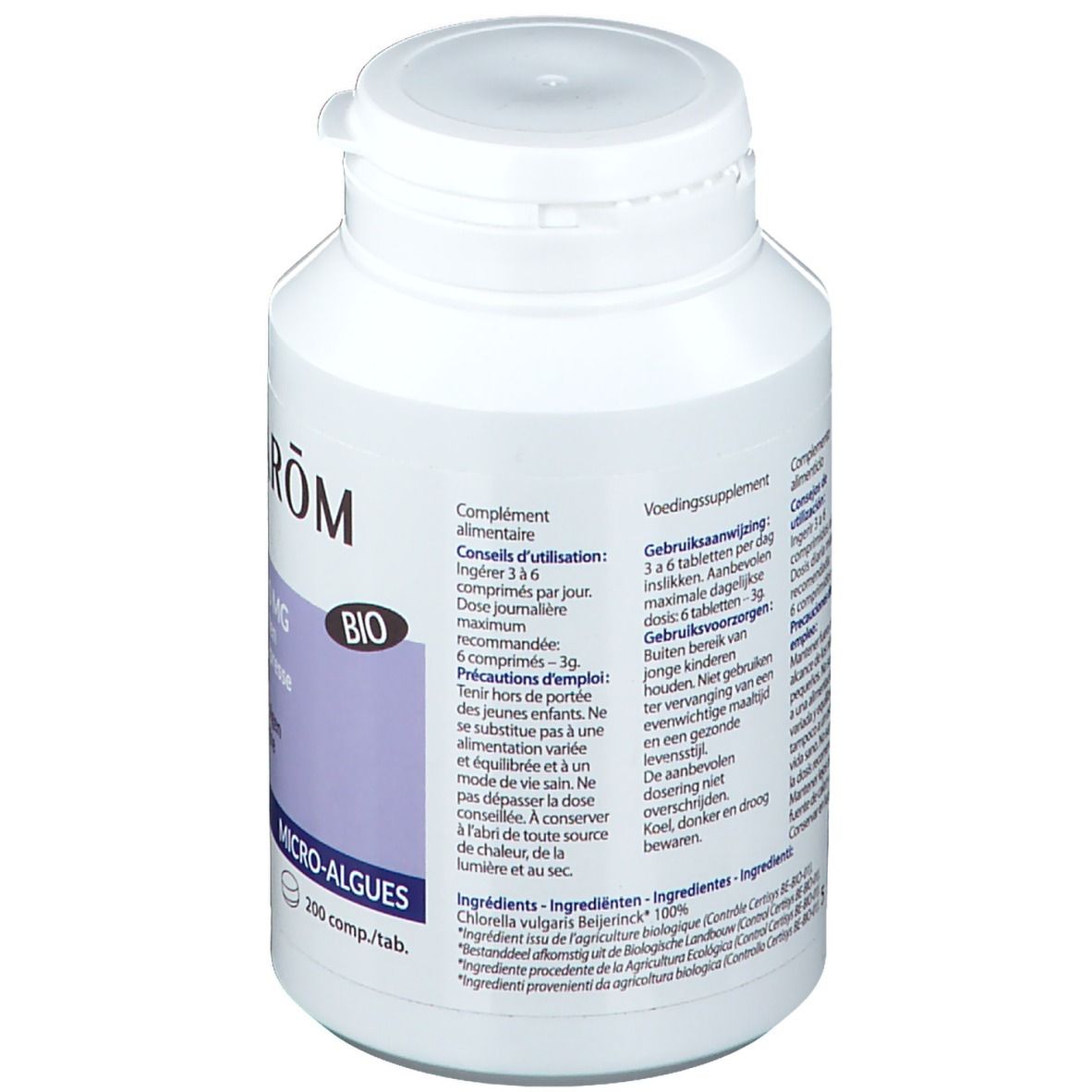 Pranarom Chlorella 500 mg