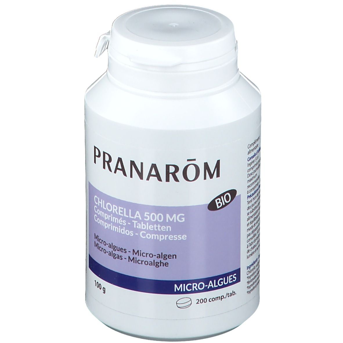 Pranarom Chlorella 500 mg
