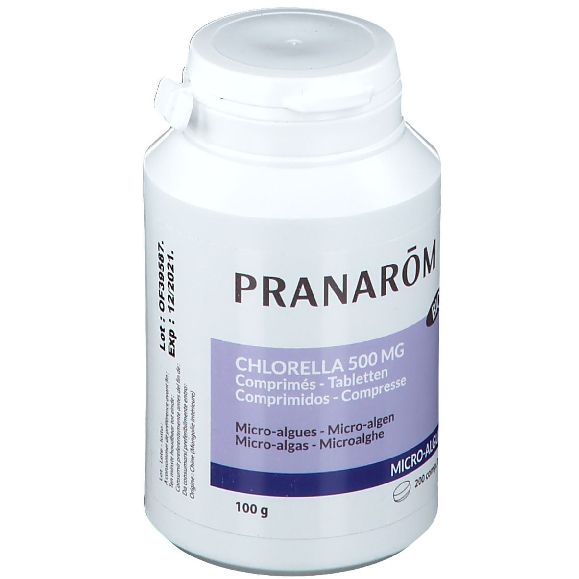 Pranarom Chlorella 500 mg