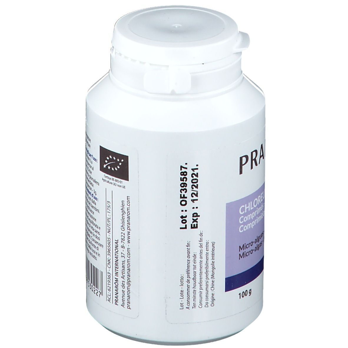 Pranarom Chlorella 500 mg