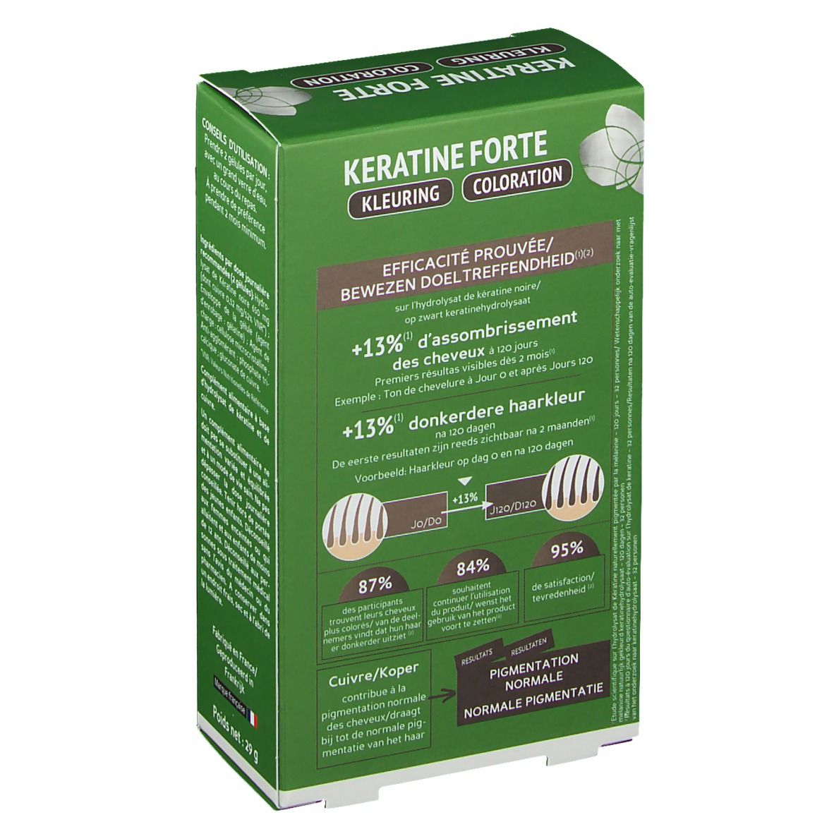 BIOCYTE KERATINE FORTE FÄRBUNG