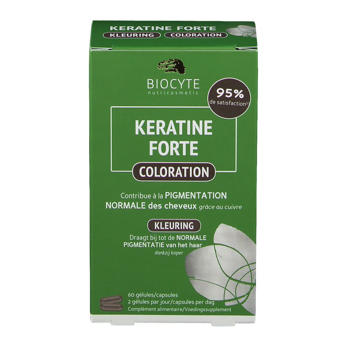 BIOCYTE KERATINE FORTE FÄRBUNG