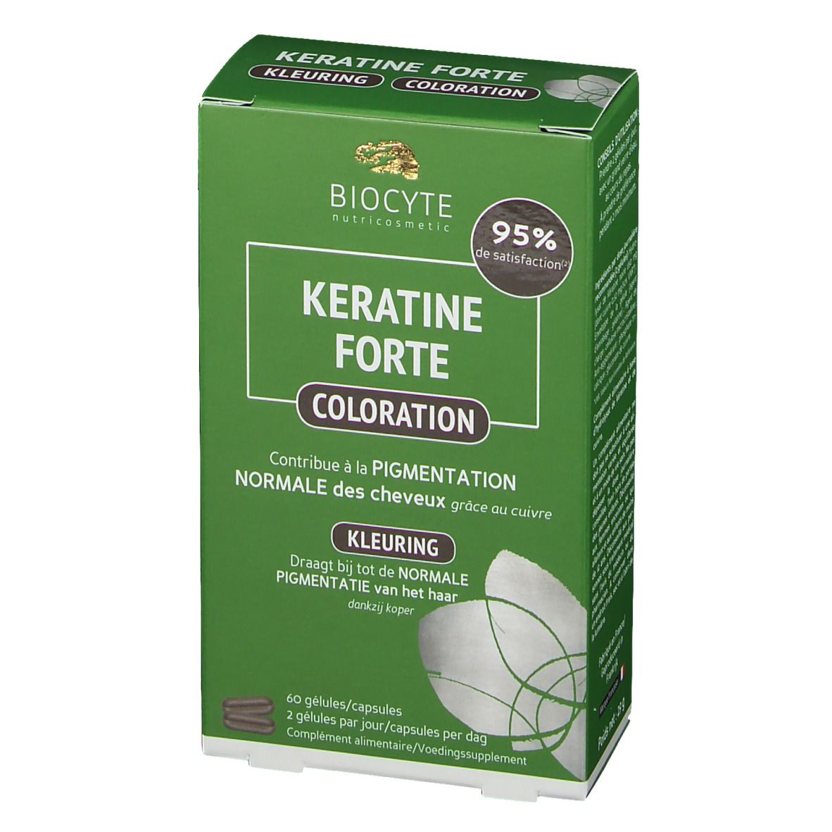 BIOCYTE KERATINE FORTE FÄRBUNG