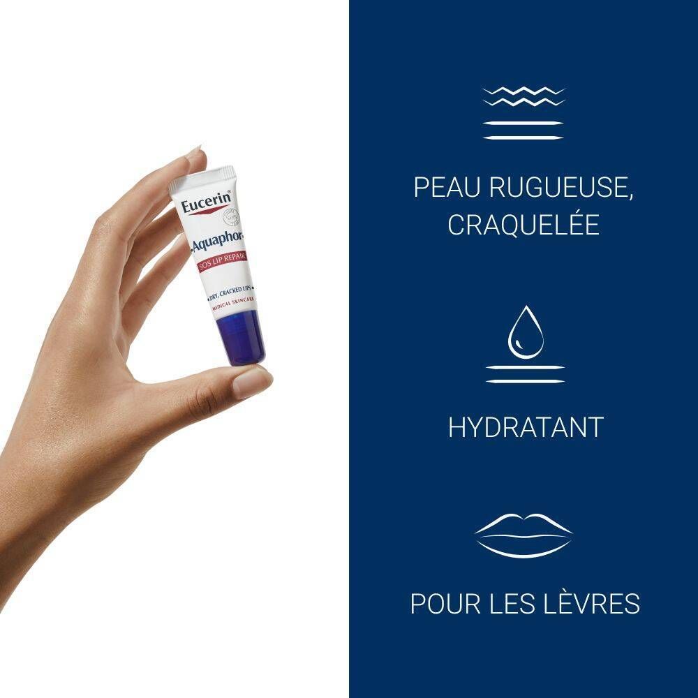 Eucerin® Aquaphor RÉPARATEUR LÈVRES SOS