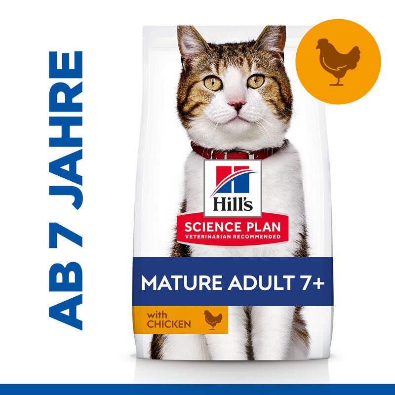 Hill's™ Science Plan™ Chat Adult Mature 7+ Poulet