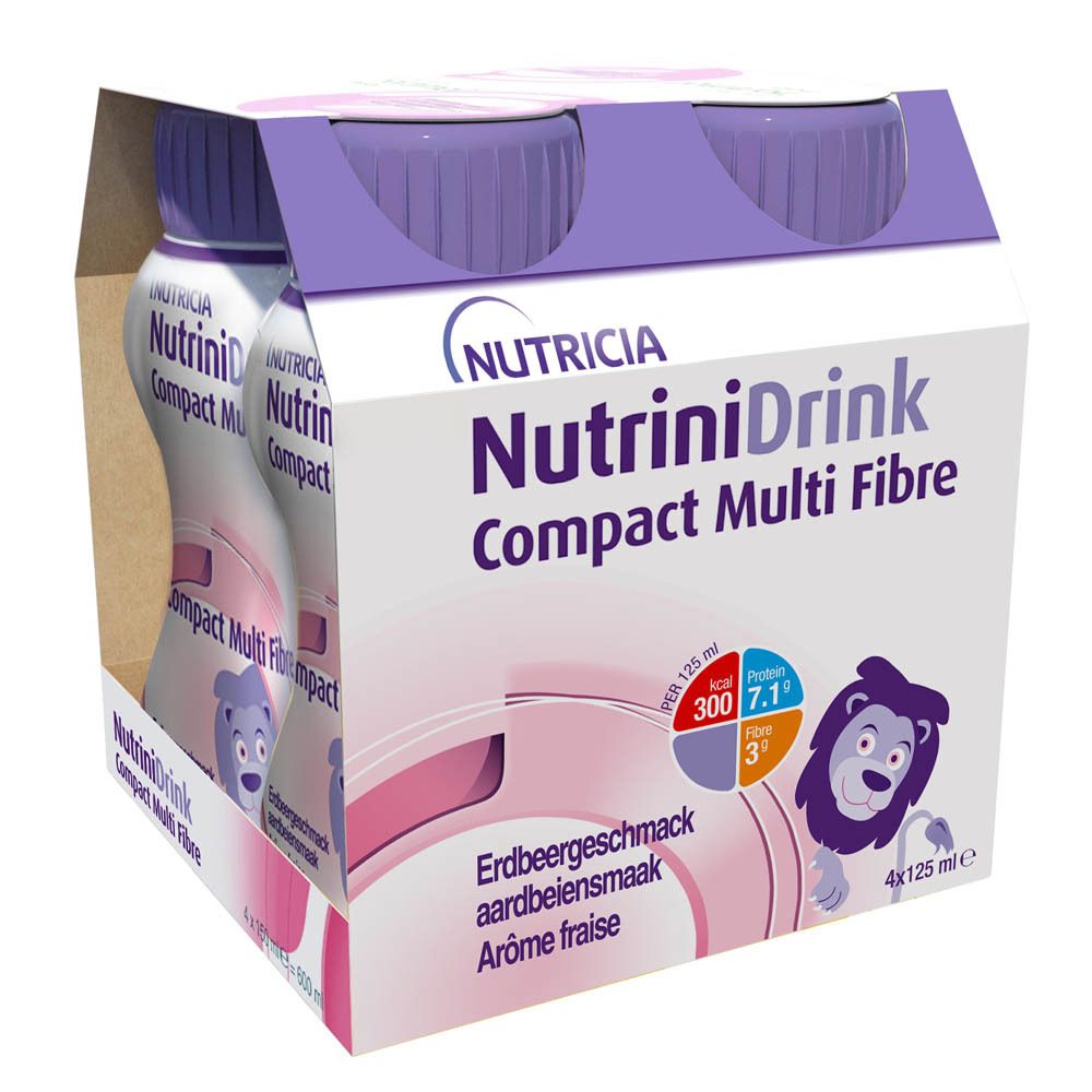 NUTRINIDRINK Compact Multi Fibre Fraise