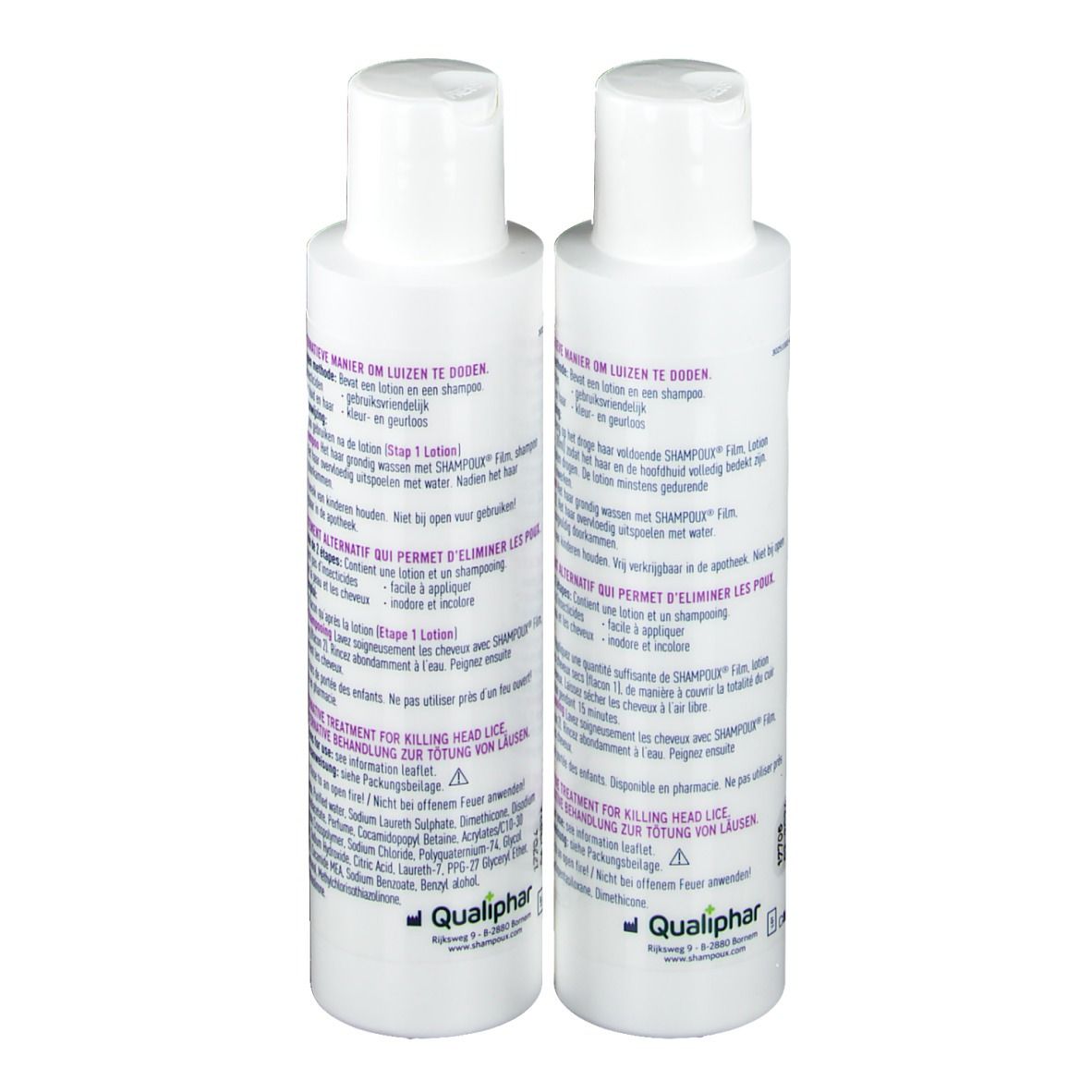 Shampoux ® Film Shampoo + Lotion
