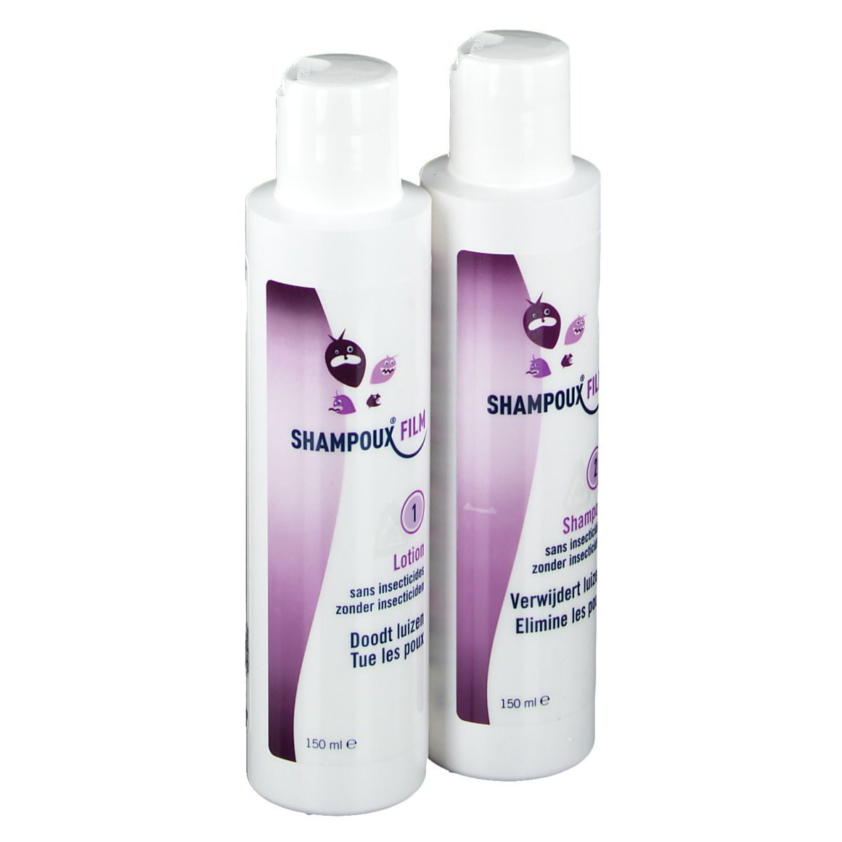 Shampoux ® Film Shampoo + Lotion