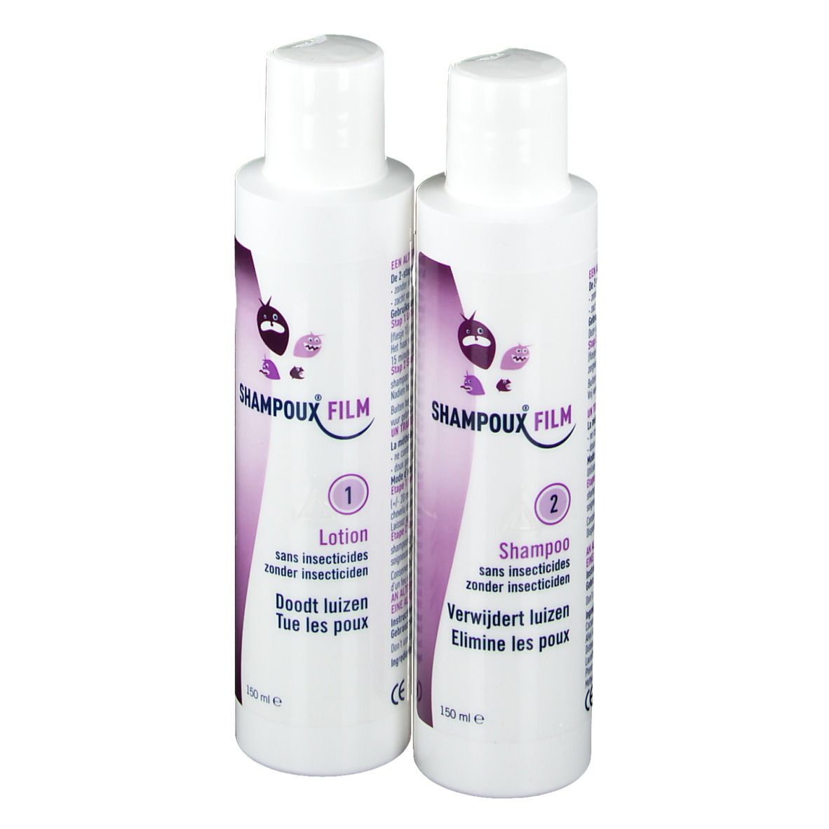 Shampoux ® Film Shampoo + Lotion