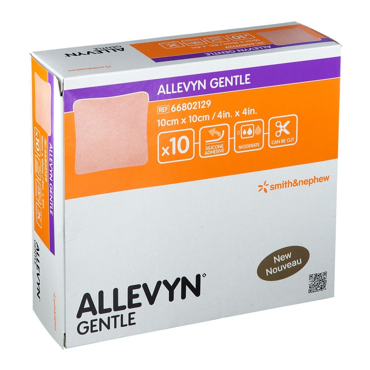ALLEVYN® Gentle 10 x 10 cm