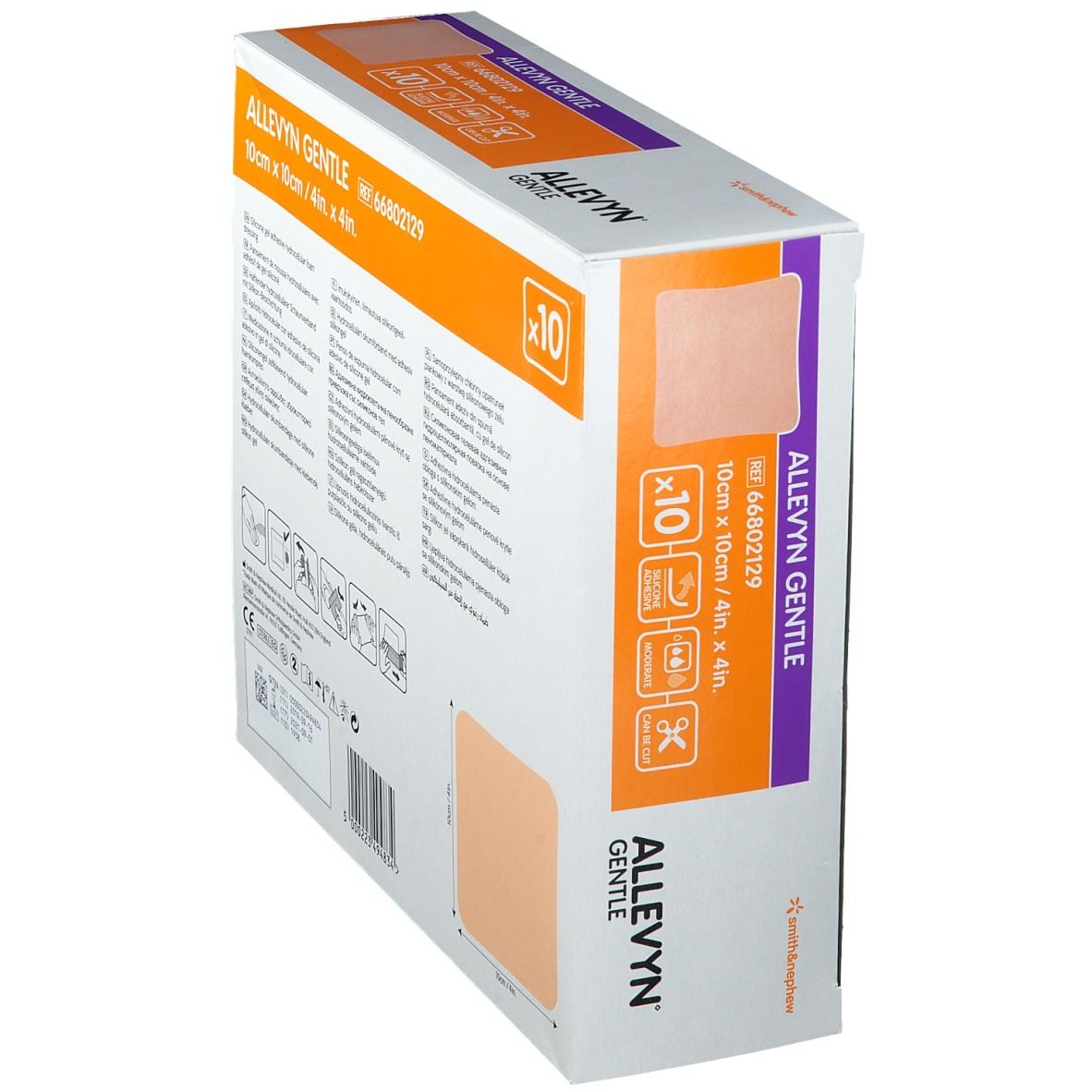ALLEVYN® Gentle 10 x 10 cm