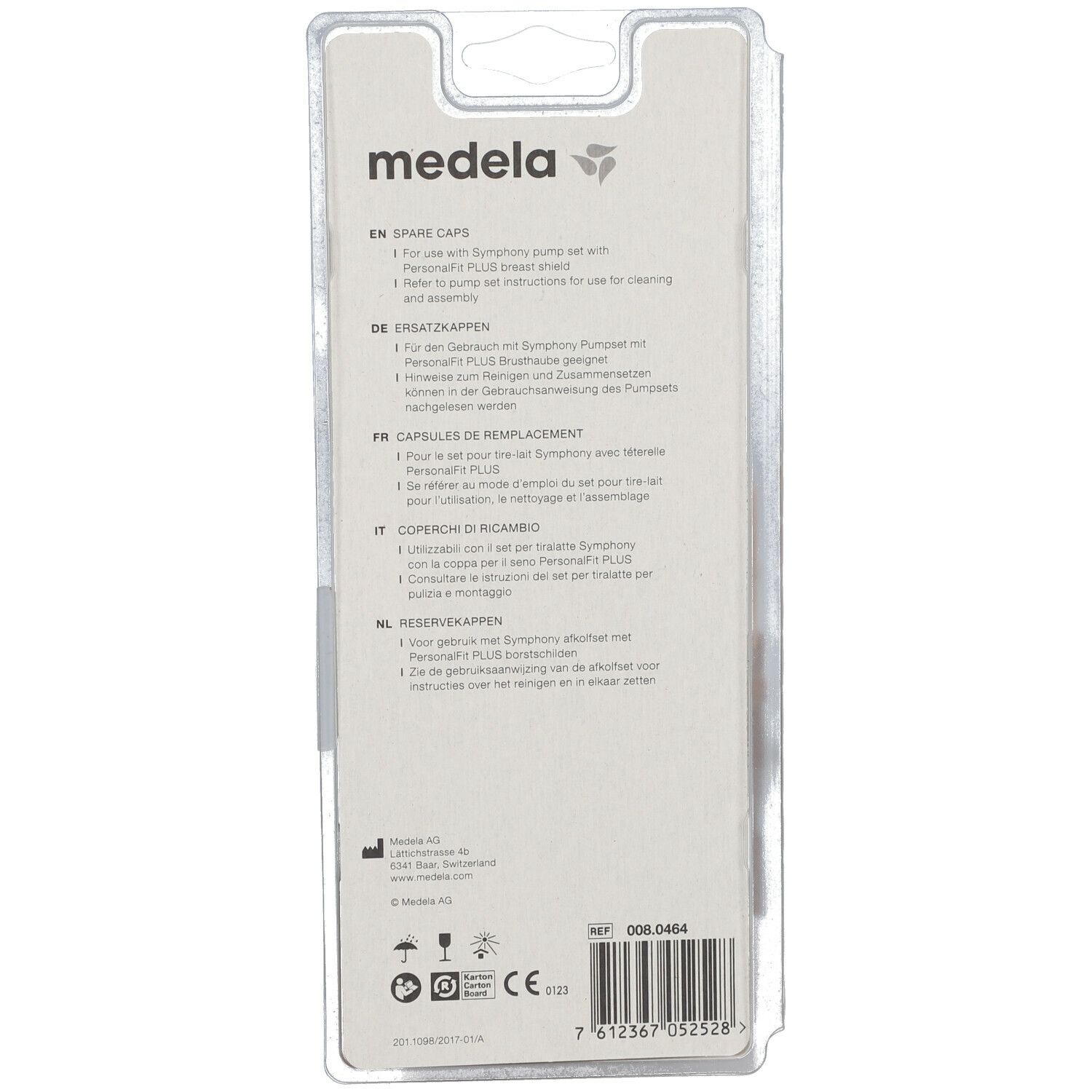 medela PersonalFit™ PLUS Capuchon de Membrane