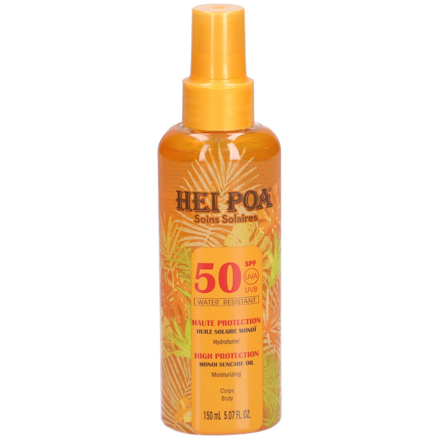 HEI POA HUILE SÈCHE AU MONOÏ SPF50
