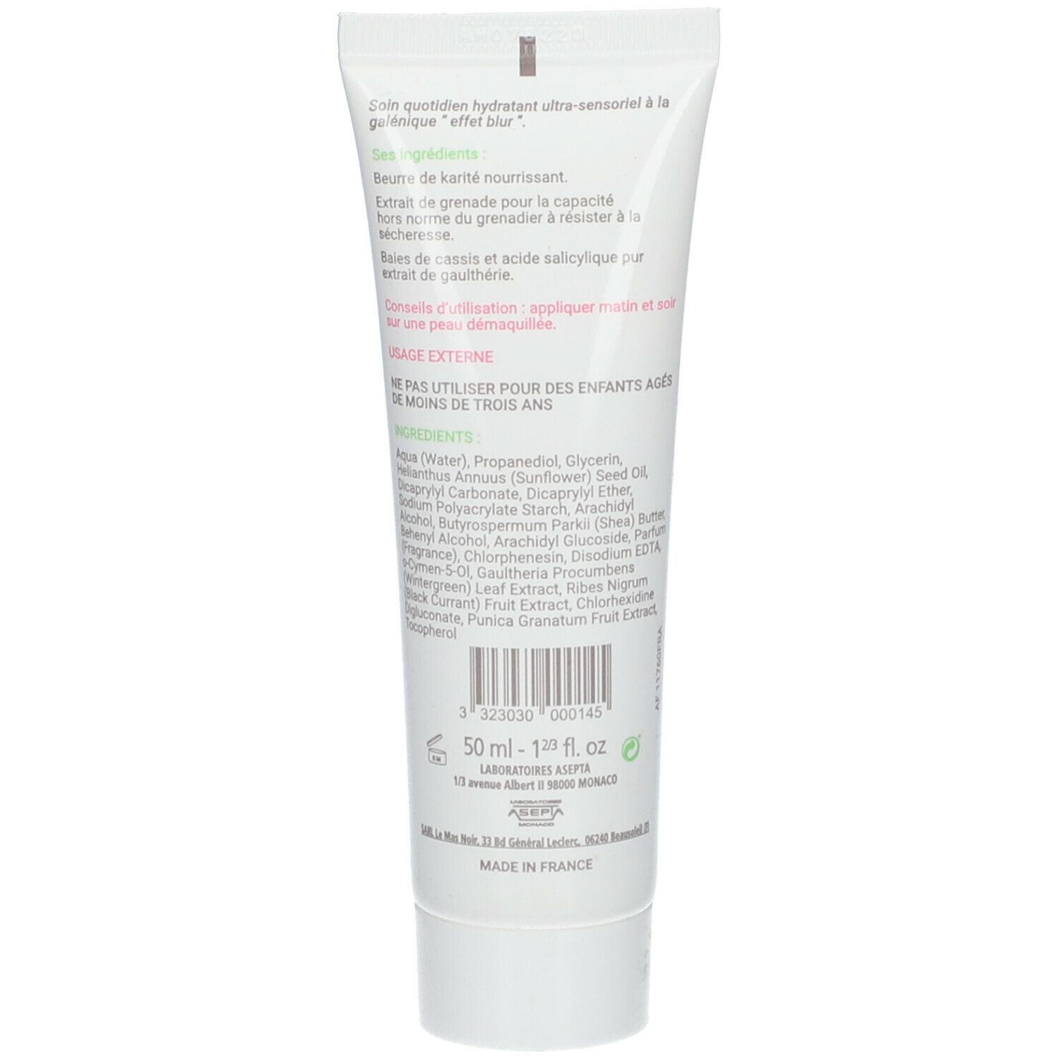d'âme nature CRÈME SORBET VELOURS