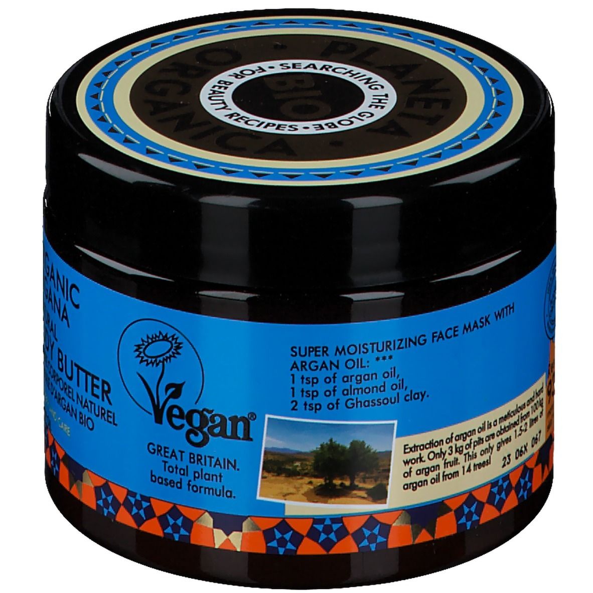 Planeta Organica Bio Körperbutter Argan