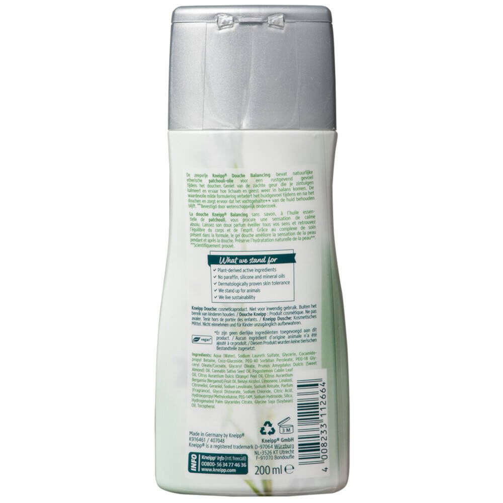 Kneipp® Douche Apaise et équilibre - Patchouli