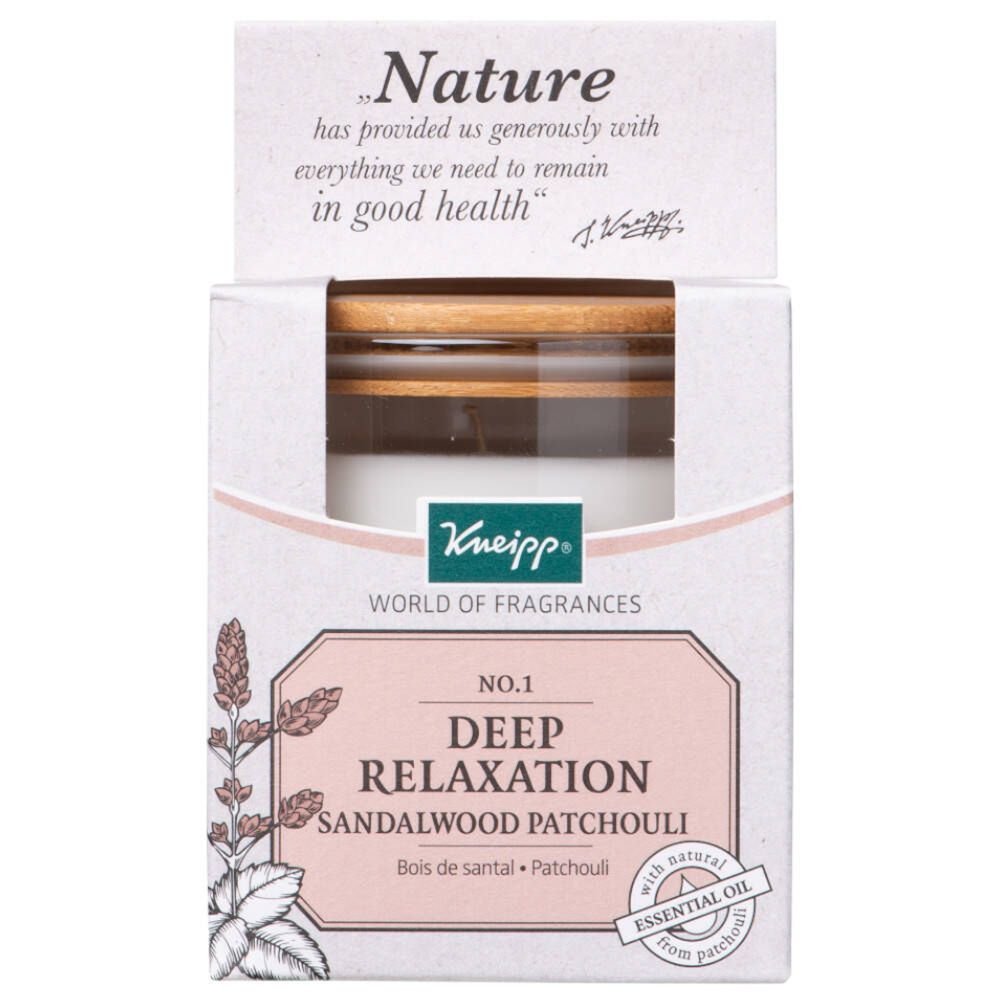 Kneipp® Duftkerze Sandelholz-Pachouli