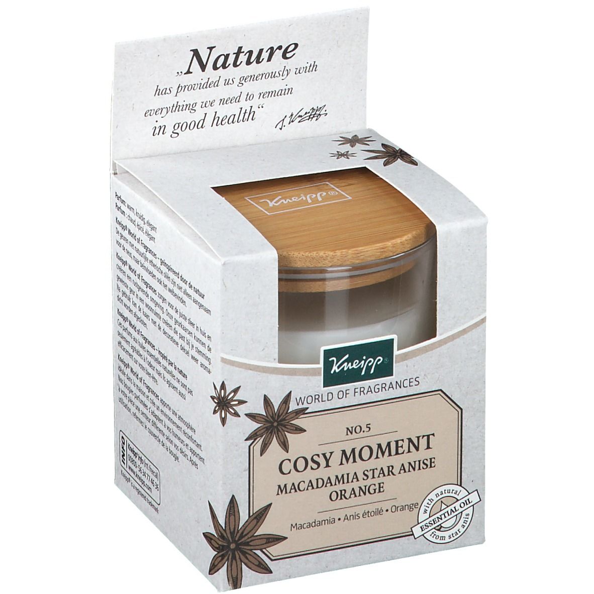 Kneipp® Duftkerze Cosy Moment Macadamia - Sternanis