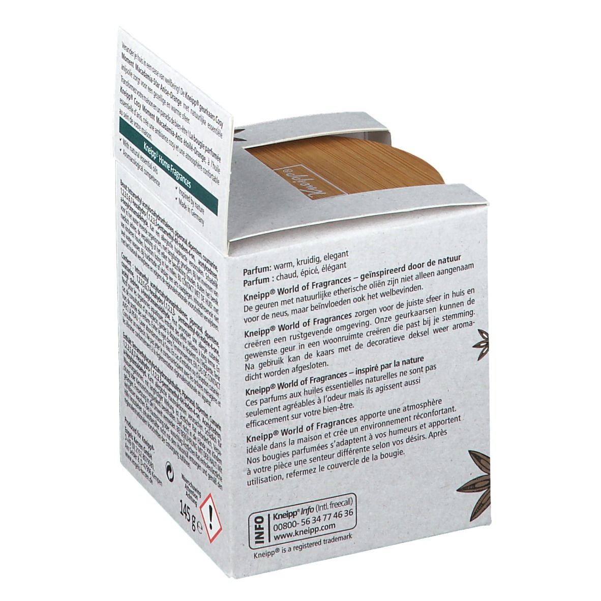 Kneipp® Duftkerze Cosy Moment Macadamia - Sternanis