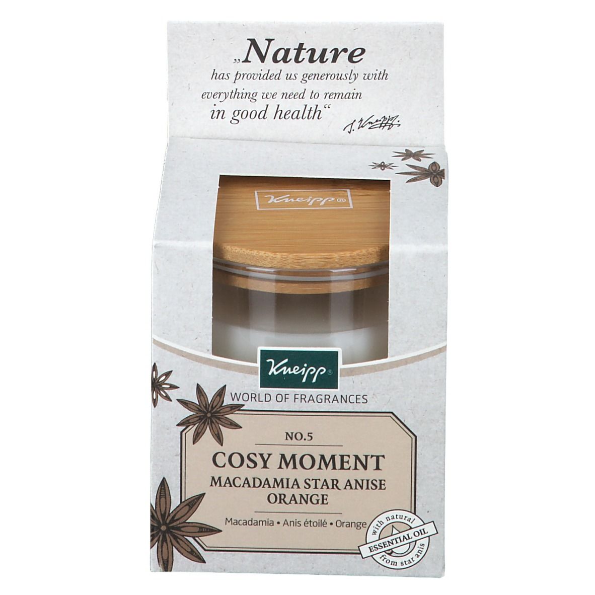Kneipp® Duftkerze Cosy Moment Macadamia - Sternanis