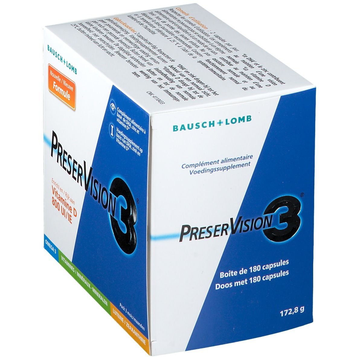 Bausch & Lomb PreserVision 3 + Vitamin D3