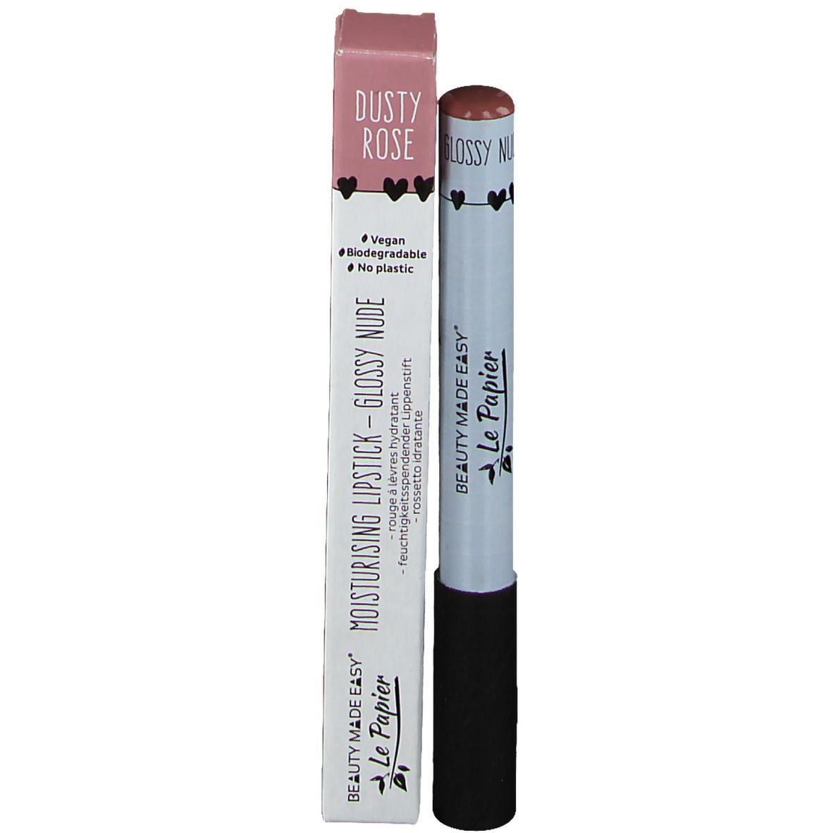 BEAUTY MADE EASY® Le Papier Rouge à lèvres Glossy Nude