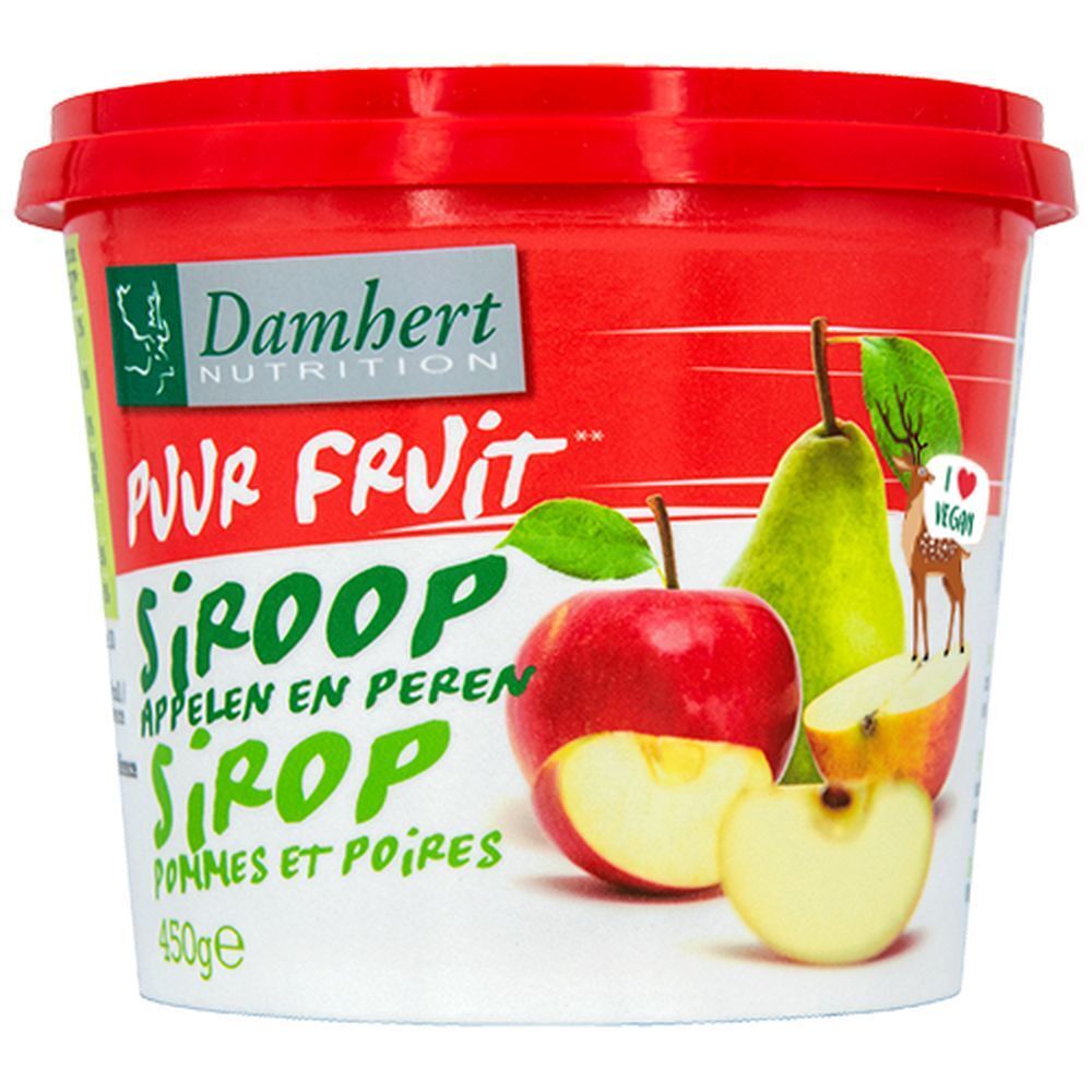 Damhert Pure Fruit Sirup  Apfel-Birne