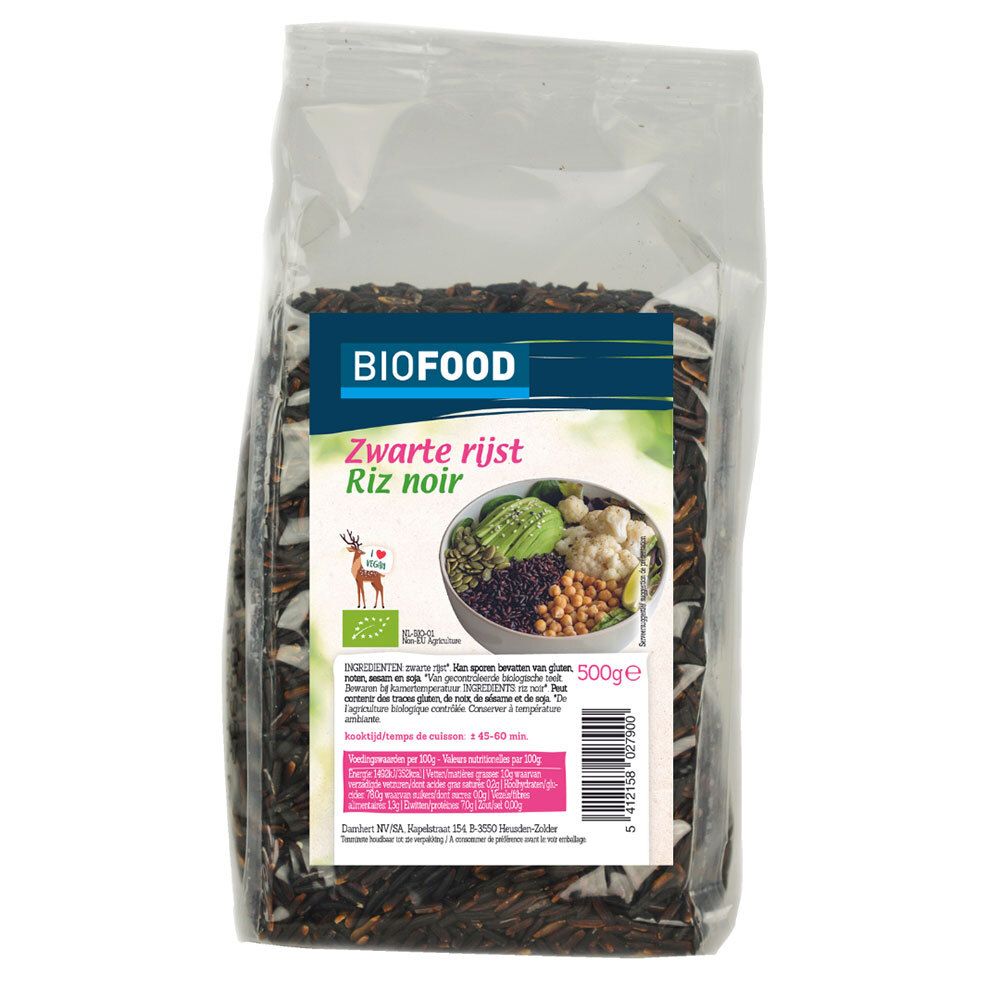 BIOFOOD Schwarzer Reis BIO