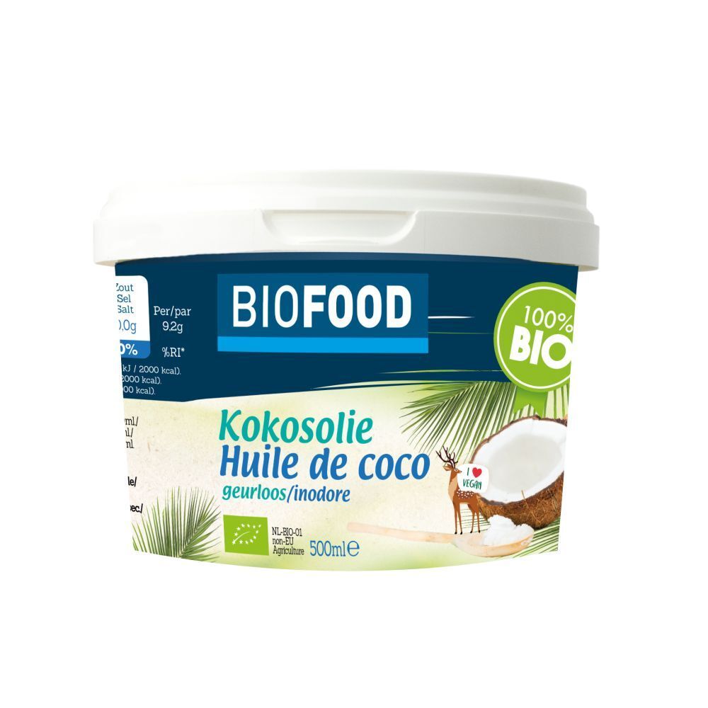 BIOFOOD Huile de noix de coco