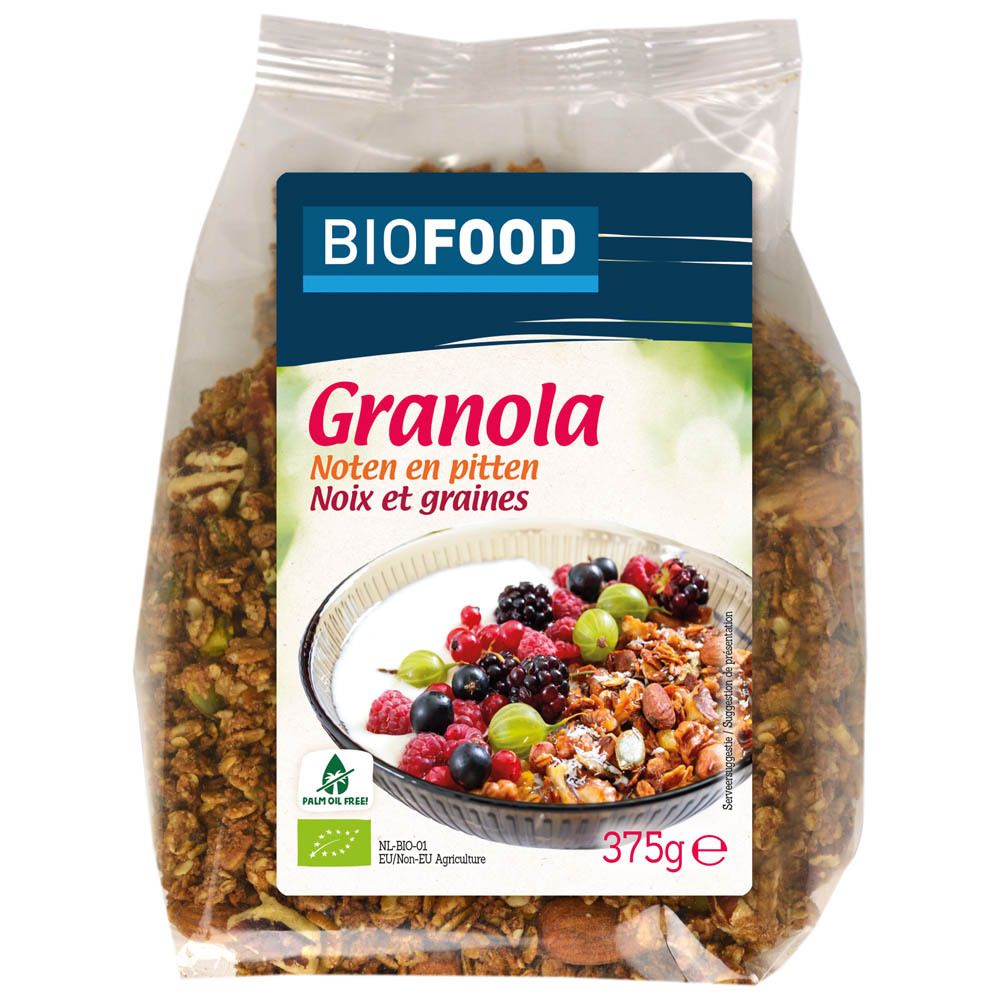 BIOFOOD Granola Nuss & Saaten BIO