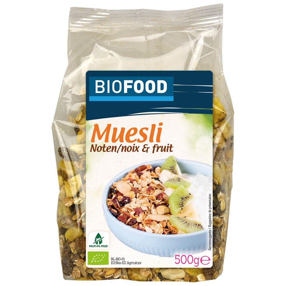 BIOFOOD Müsli Nuss & Frucht BIO
