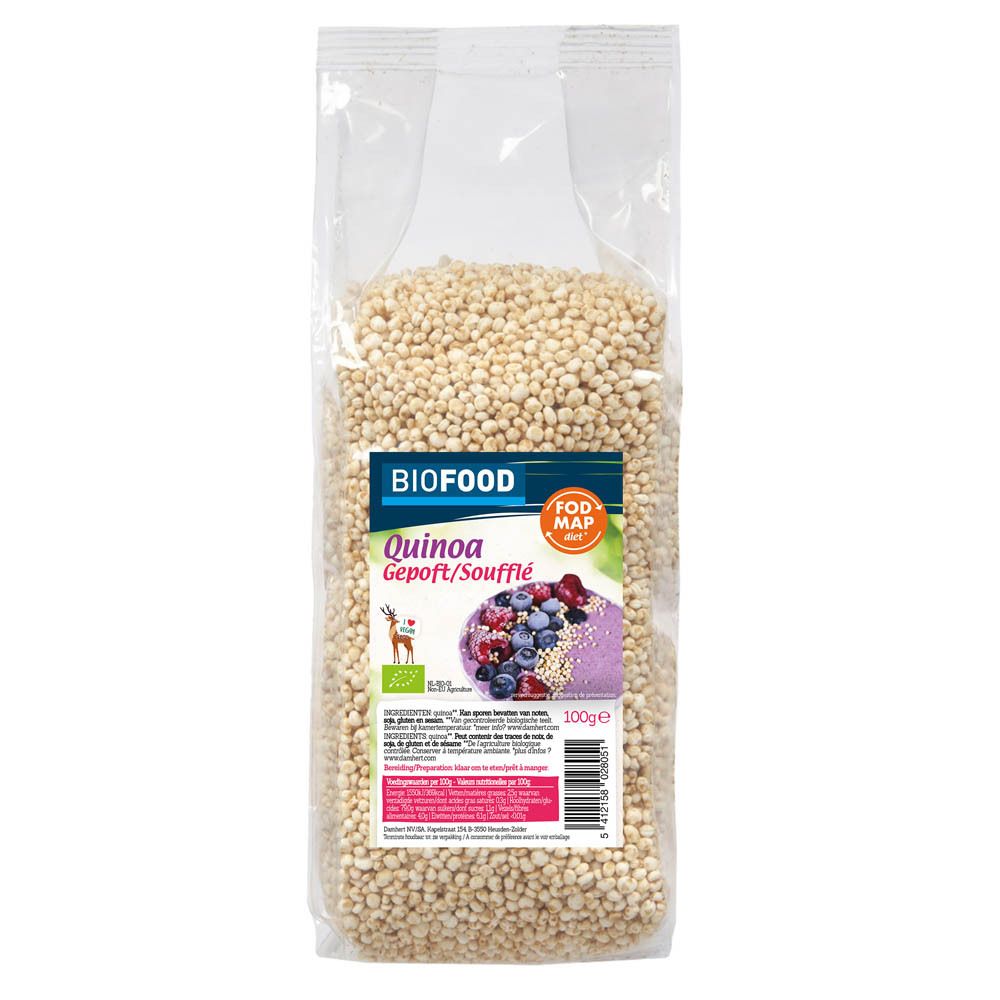 BIOFOOD Quinoa soufflé BIO